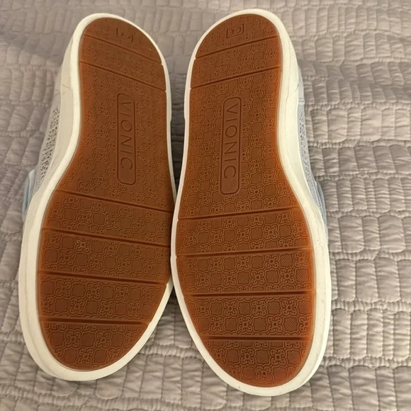 Vionic Light Blue Slip-On Loafers - Picture 9 of 11